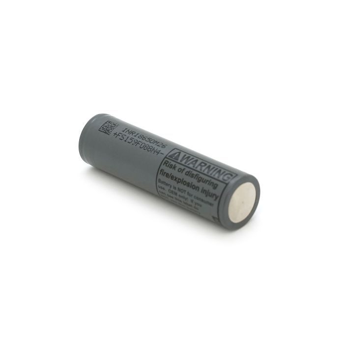 Акумулятор 18650 2500mAh, 10A, 4.2/3.6/2.5V, Grey LG (INR18650M26) зображення 2