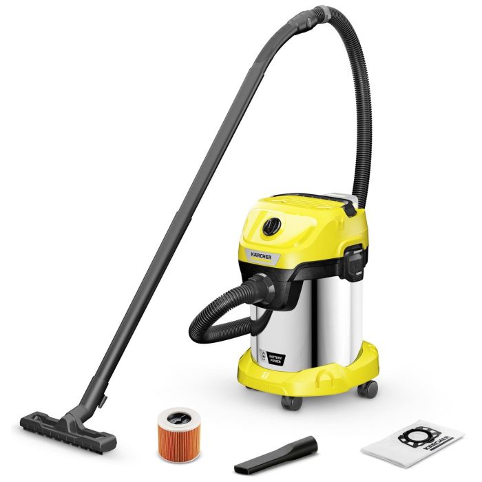 Пилосос будівельний Karcher WD 3-18 S V-17/20 (1.628-575.0)