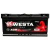 Аккумулятор автомобильный Westa 6CT-105 A (0) WESTA AGM105