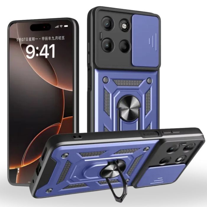 Чохол до мобільного телефона BeCover Military Motorola Moto G57 Power Blue (715515) зображення 2