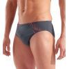 Плавки Arena Poseidonia Swim Briefs 009075-504 сірий, рожевий 80 (3468337621942) изображение 4