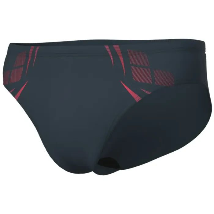 Плавки Arena Poseidonia Swim Briefs 009075-504 сірий, рожевий 105 (3468337621911) изображение 6