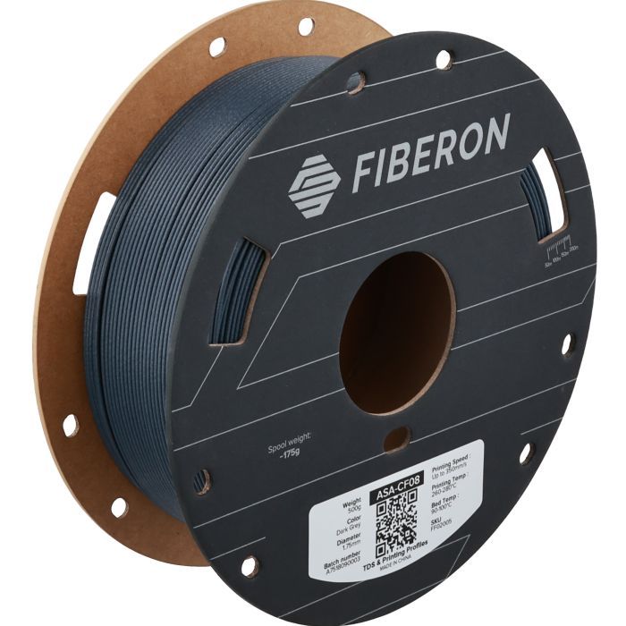 Пластик для 3D-принтера Polymaker ASA-CF08 Fiberon 1,75mm 0,5kg Navy Blue (FF02003)