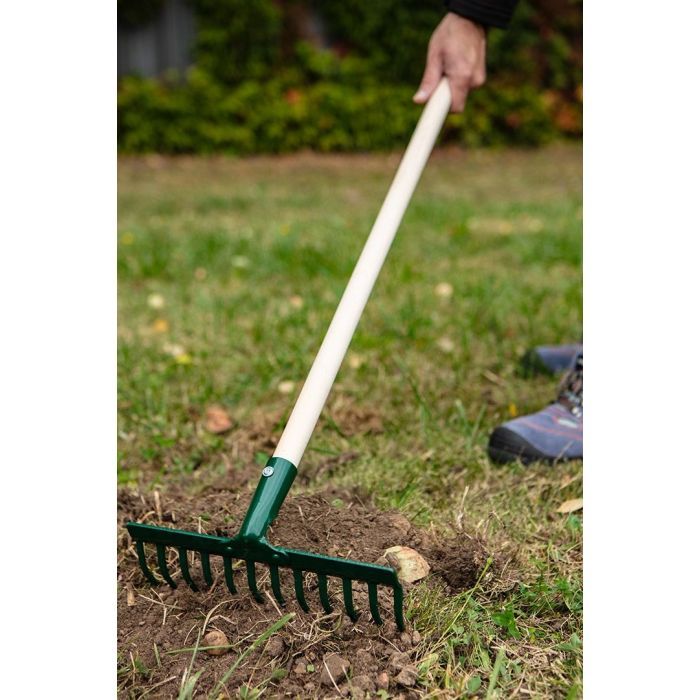 Грабли Verto универсальные, 12 зубцов, 140см, 1.3кг (15G056) изображение 4