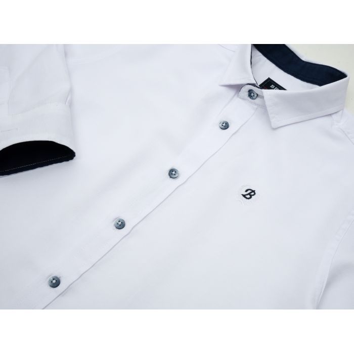 Рубашка детская Breeze с длинным рукавом (G-455-146B-white) изображение 3