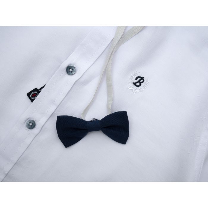 Рубашка детская Breeze с длинным рукавом (G-455-146B-white) изображение 5
