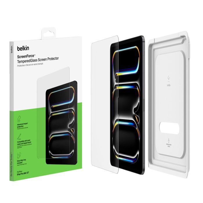 Стекло защитное Belkin TemperedGlass iPad Pro 13 (2024 M4) (OVI006HQ) изображение 16