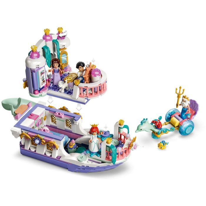 Конструктор LEGO Disney Princess Королевская свадебная лодка Ариэль (43299) изображение 4