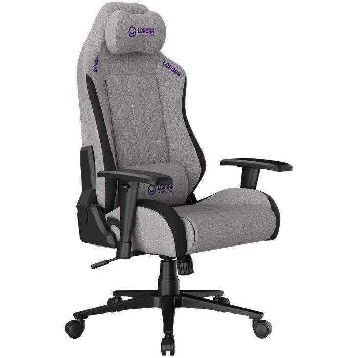 Кресло игровое Lorgar CHA41 Black/Purple (LRG-CHA41-BK-PR) изображение 2