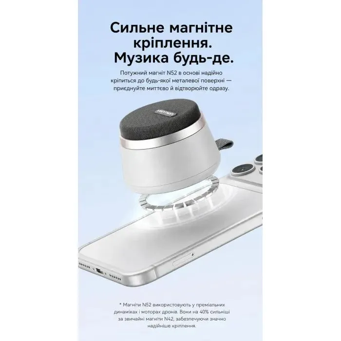Акустическая система Vention Koobu K11 Magnetic Stand Wireless Black (NDBB0) изображение 4