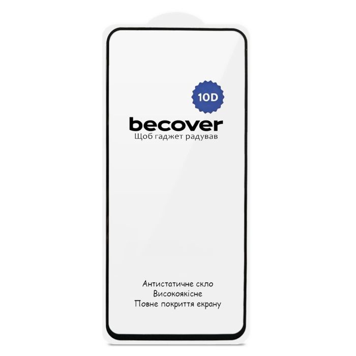 Скло захисне BeCover 10D Tecno Spark Go 3 (KN3) Black (715167) зображення 3