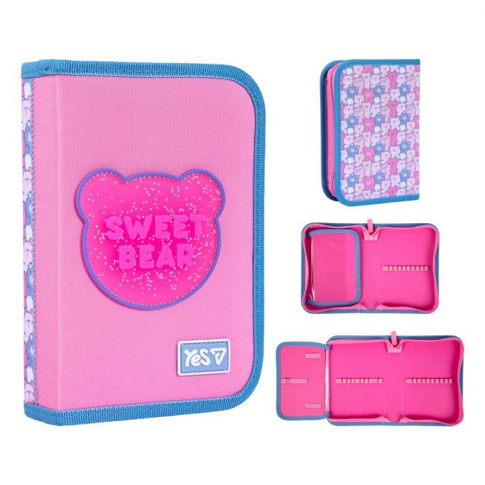 Пенал Yes твердий одинарний з клапаном Sweet Bear HP-03 (533729)