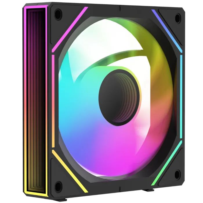 Кулер до корпусу OCYPUS GAMMA F12 UNI ARGB чорний (GAMMA-F12-BK1AM01U-GL) зображення 2