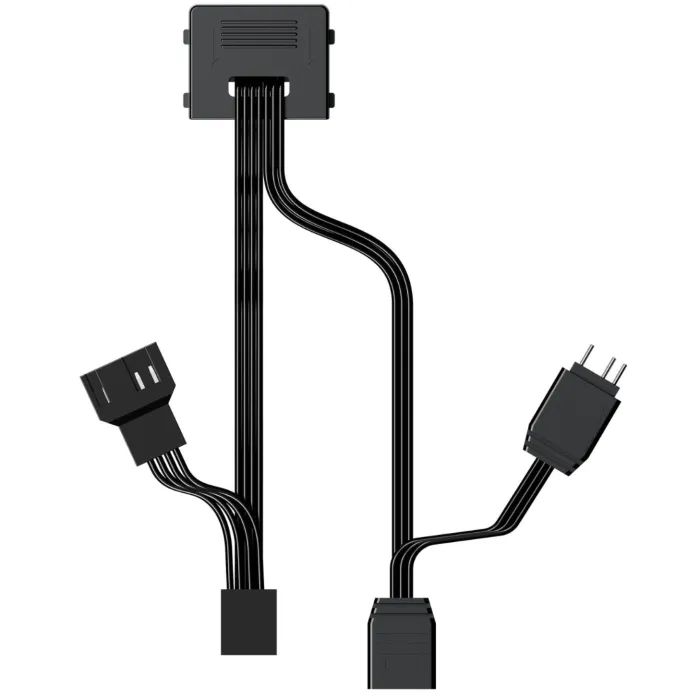 Кулер до корпусу OCYPUS GAMMA F12 UNI ARGB чорний (GAMMA-F12-BK1AM01U-GL) зображення 7