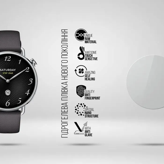 Плівка захисна Armorstandart Matte hydrogel Xiaomi Watch S4 41mm 6 pcs (ARM92138) зображення 2