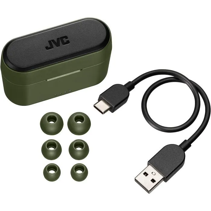 Навушники JVC HA-A9T-G Green (HA-A9TGE) зображення 2