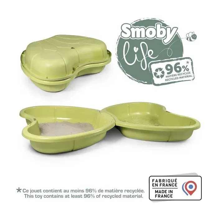 Песочница Smoby Life басейн з підводом для води, 167х111х18 см, від 2 років (7600850213) изображение 5