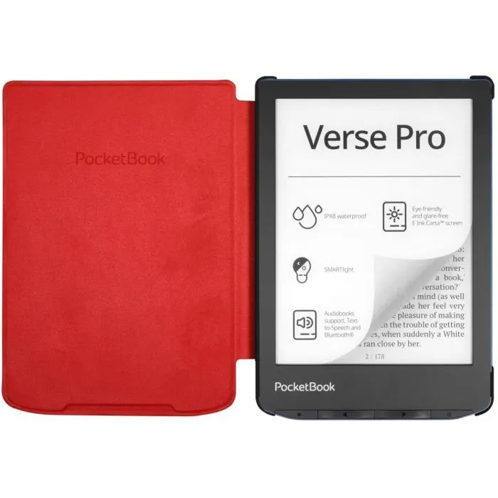 Чохол до електронної книги Pocketbook Shell 619_629_634 Red (H-S-634-R-WW) зображення 7