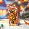 Конструктор Robotime Rolife дерев'яний 3D Різдвяна вулиця (TGC06) изображение 8