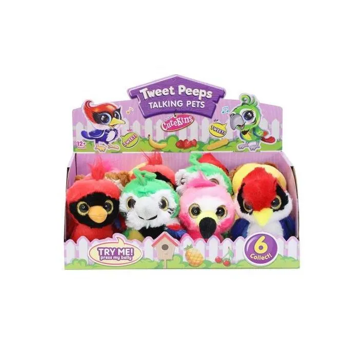 Мягкая игрушка Funville Cutekins шумные птенцы Утенок 12 см (FV35041-2) изображение 2