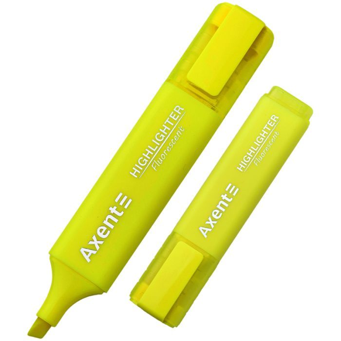 Маркер Axent Highlighter 2537-A, 1-5 мм клиноп. пастель бірюзовий (2537-09-A)
