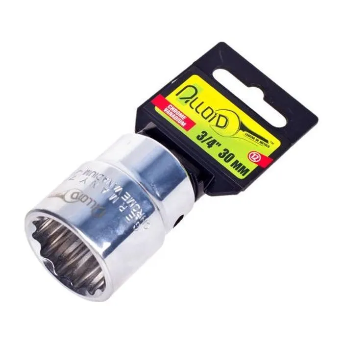 Торцевая головка Alloid 3/4", 12-гранная, 19мм (TG-60119M-12) изображение 2