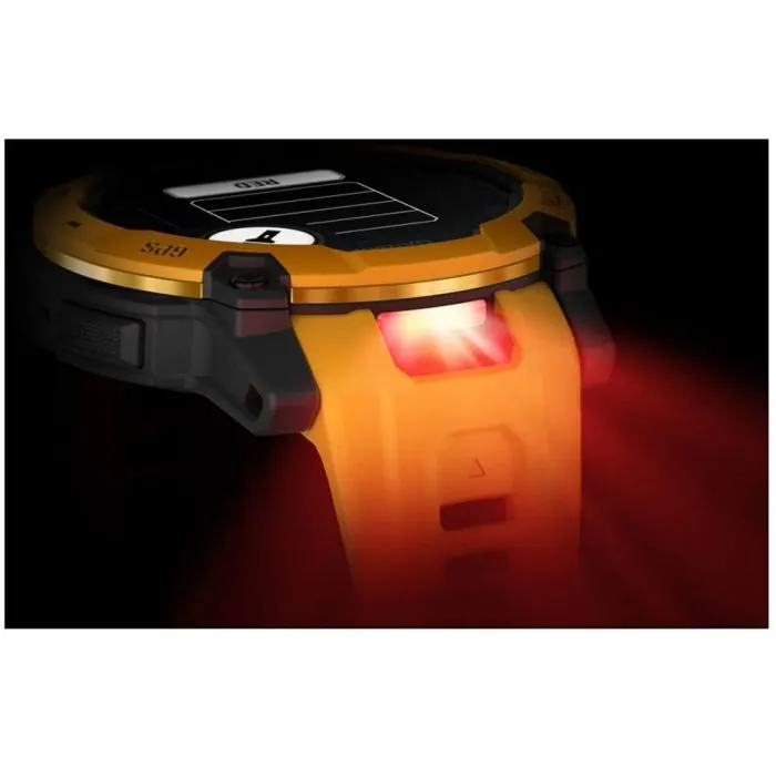 Смарт-часы Garmin Instinct 3, 50mm, Solar, Sunburst/Gray, Sunburst/Gray Band, GPS смарт-годинник (010-02935-02) изображение 12