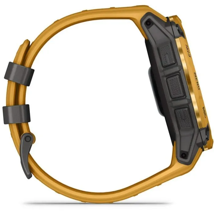 Смарт-часы Garmin Instinct 3, 50mm, Solar, Sunburst/Gray, Sunburst/Gray Band, GPS смарт-годинник (010-02935-02) изображение 4