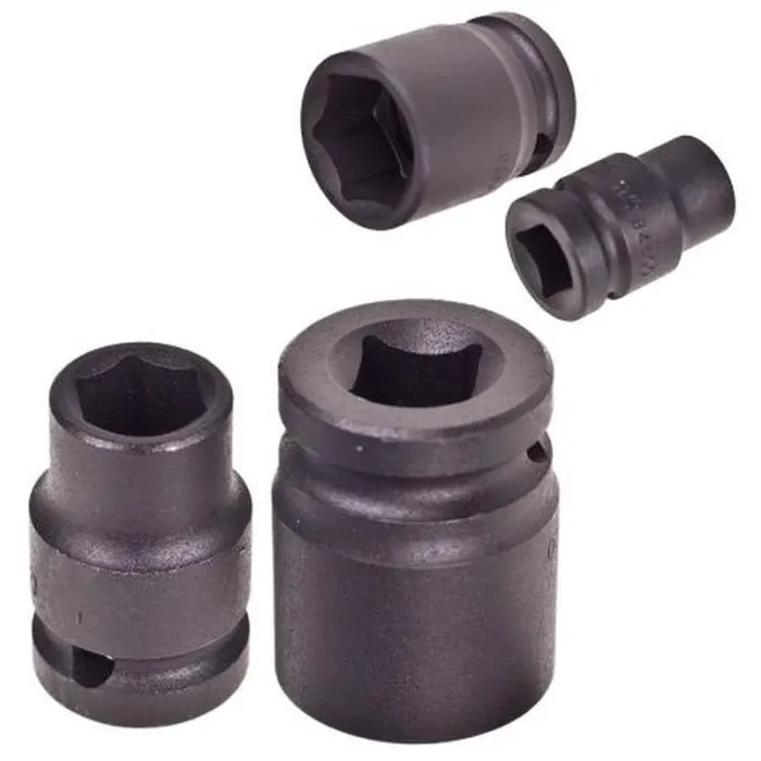 Набор торцевых головок Hans ударных, 1/2", 10-22мм, 9шт. (84609M) изображение 2