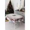 Скатертина Прованс гобеленова Carousel овальна 135х180 см (041793)