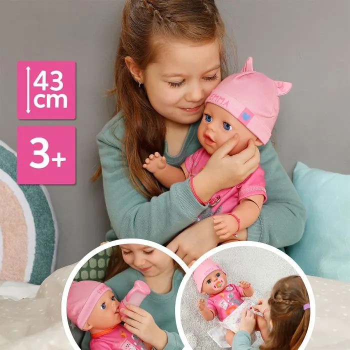 Пупс Baby Born Click and Play Эмма 43 см (839966) изображение 2