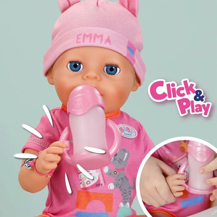 Пупс Baby Born Click and Play Эмма 43 см (839966) изображение 3