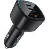 Зарядное устройство Acefast 2xUSB-C + 1xUSB 200W car adapter (6974316285953)