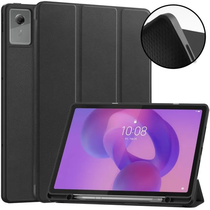 Чехол для планшета BeCover Flexible TPU Matte Lenovo Idea Tab Plus 12.1" Black (716146)