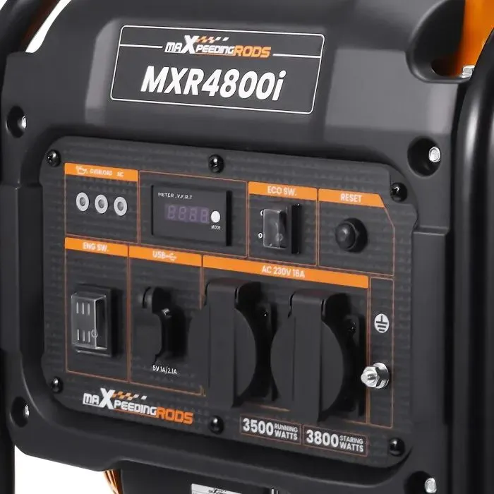 Генератор maXpeedingRODS MXR4800i (3,8 kW), 220V, 50Hz, 7.5л, руч (mxr4800i) изображение 7
