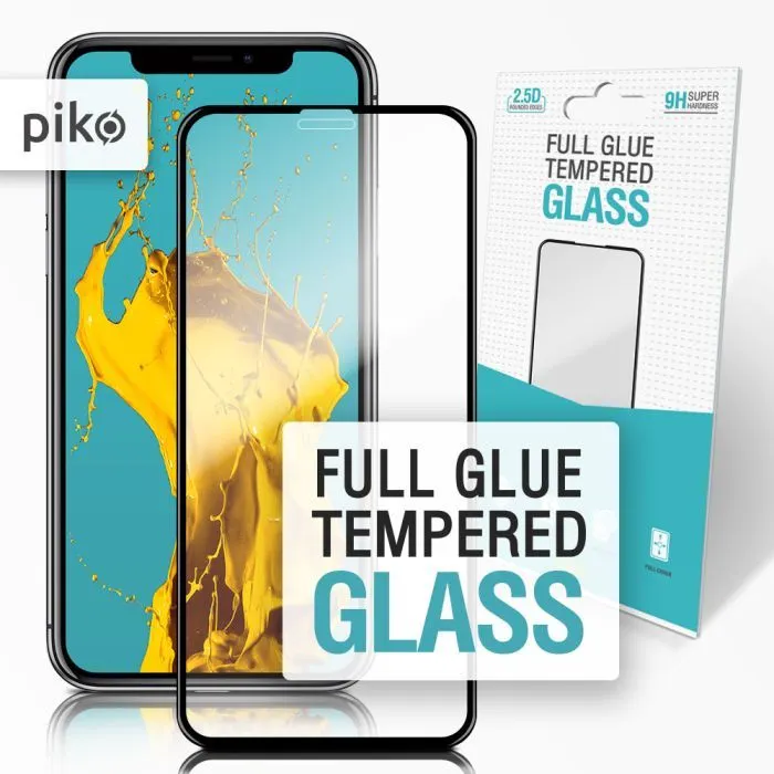Скло захисне Piko Full Glue Apple iPhone XS Max Black (1283126487323)