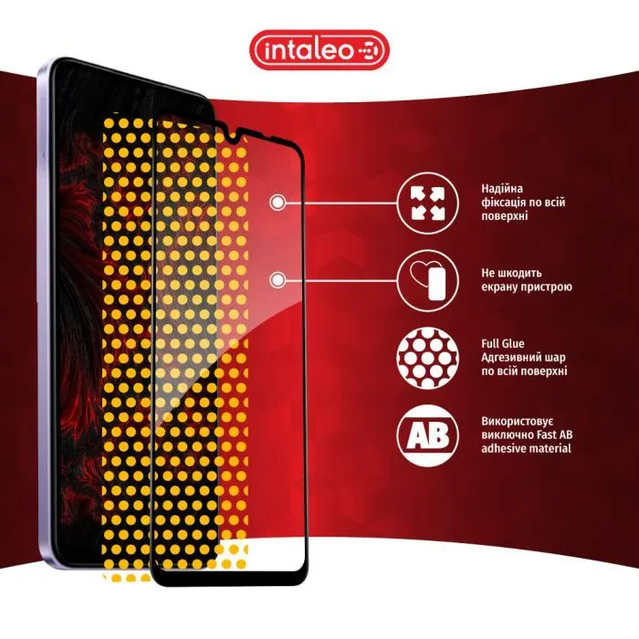 Скло захисне Intaleo Full Glue Xiaomi Redmi A4 Black (1283126613319) зображення 7