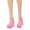 Лялька Barbie Супер стиль у рожевій сукні з принтом (блондинка) (JLG03) зображення 5