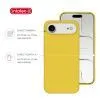 Чохол до мобільного телефона Intaleo Silicone Case Apple iPhone 17 Air Yellow (1283126630484) зображення 3