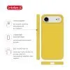 Чохол до мобільного телефона Intaleo Silicone Case Apple iPhone 17 Air Yellow (1283126630484) зображення 4