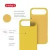 Чохол до мобільного телефона Intaleo Silicone Case Apple iPhone 17 Air Yellow (1283126630484) зображення 5