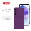 Чохол до мобільного телефона Intaleo Silicone Samsung Galaxy A55 Lilac (1283126600241) зображення 3