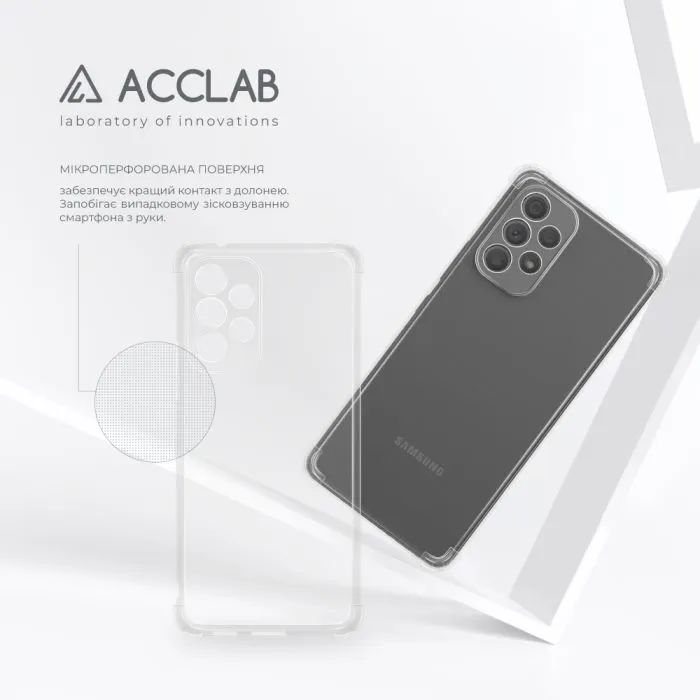 Чохол до мобільного телефона ACCLAB ShockProof Samsung Galaxy A53 5G Transparent (1283126565564) зображення 5