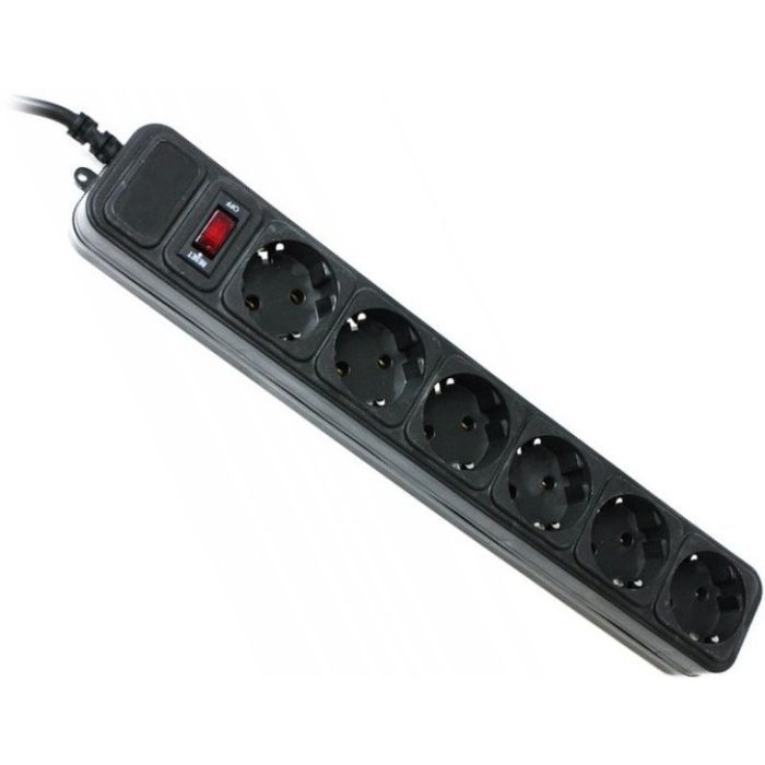 Сетевой фильтр питания Gembird SPG6-B-10 (SPG6-G-10B/ SPG6-PC-10B) изображение 2