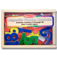 Фото - Развивающая игрушка Melissa&Doug Розвиваюча іграшка  Магнитные деревянные цифры  MD449 (MD449)