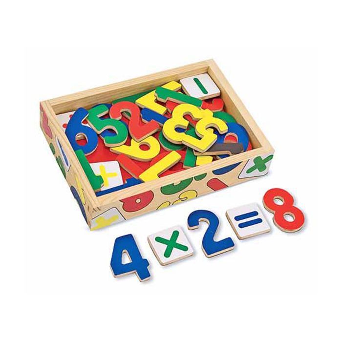 Розвиваюча іграшка Melissa&Doug Магнитные деревянные цифры (MD449) зображення 2