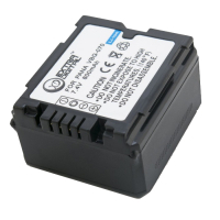Аккумулятор к фото/видео Extradigital Panasonic VW-VBG070 (DV00DV1274) изображение 4