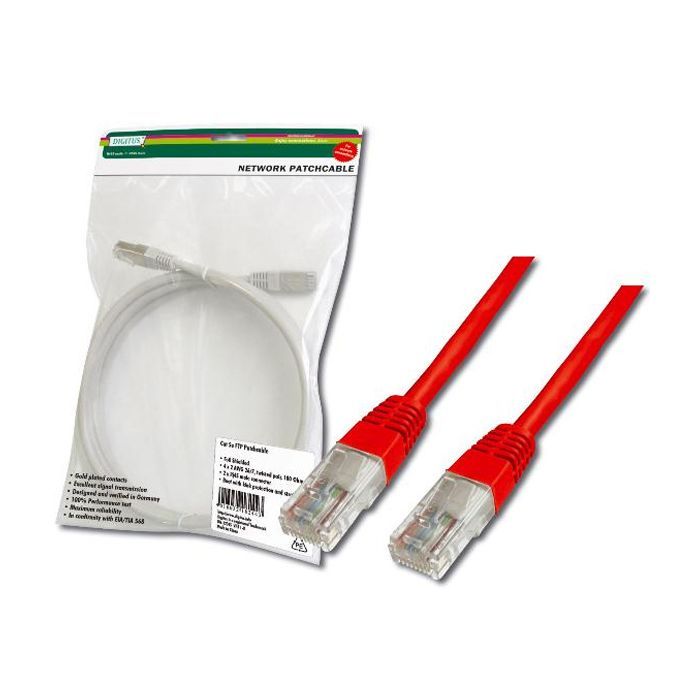 Патч-корд Digitus 2м (DK-1511-020/R)