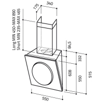 Вытяжка кухонная Elica MINI OM BL F/55 изображение 2