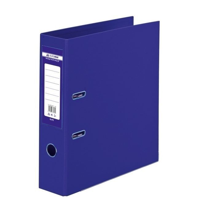 Папка - регистратор Buromax А4 double sided, 70мм, PP, dark blue, built-up (BM.3001-03c)
